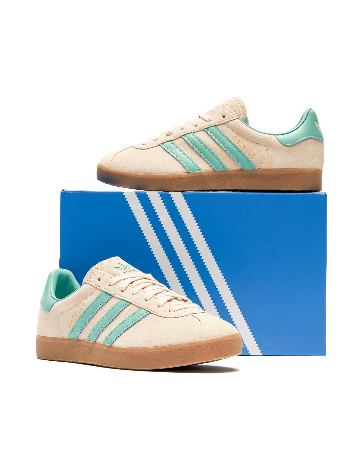 【Adidas】韓国人気◆GAZELLE 85 [IE3434] ベージュブルー Adidas Originals GAZELLE 85 | IE3434 | AFEW STORE